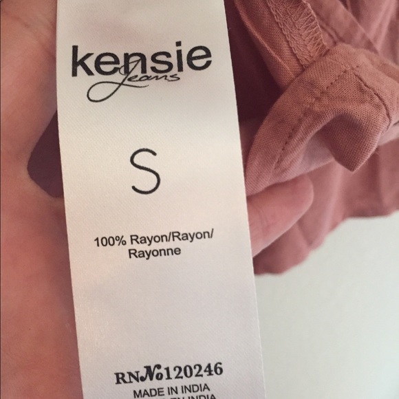 Kenzie Lace/Bell Sleeve Dusty Pink Top NWT 🌸C5 - Picture 4 of 8